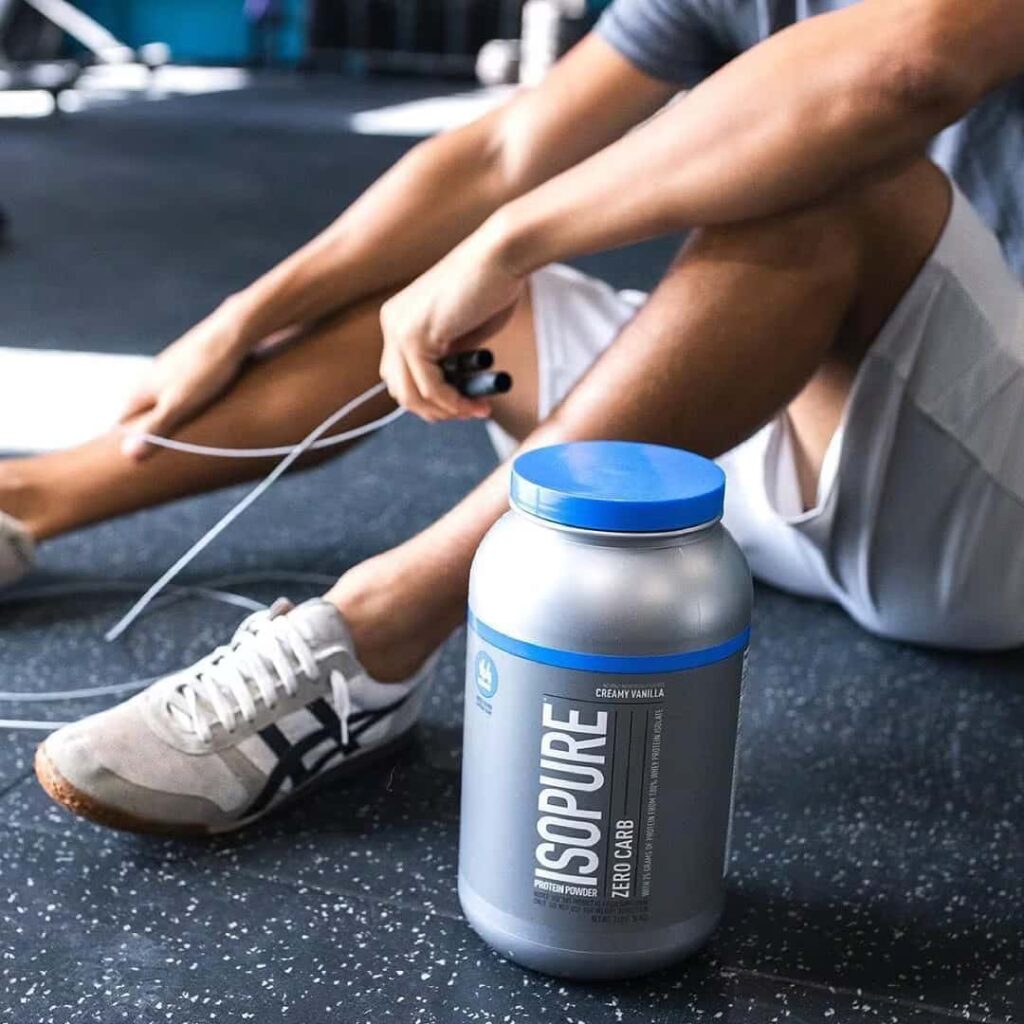 Isopure Whey Protein Isolate with Vitamins and Minerals instagram