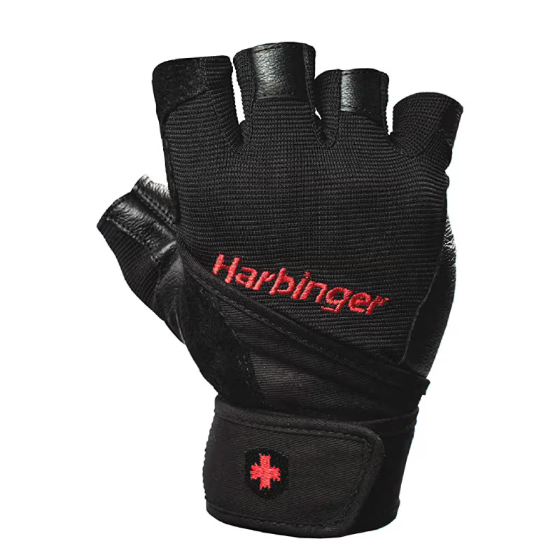 Harbinger Pro Wrist Wrap Gloves