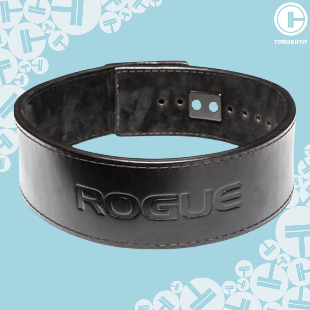 Rogue Black Leather 13MM Lever Belt