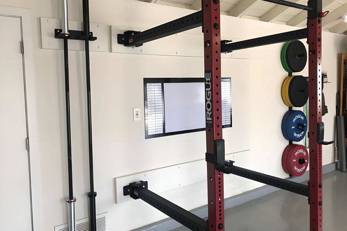 Performing Wall-Mounted Rack