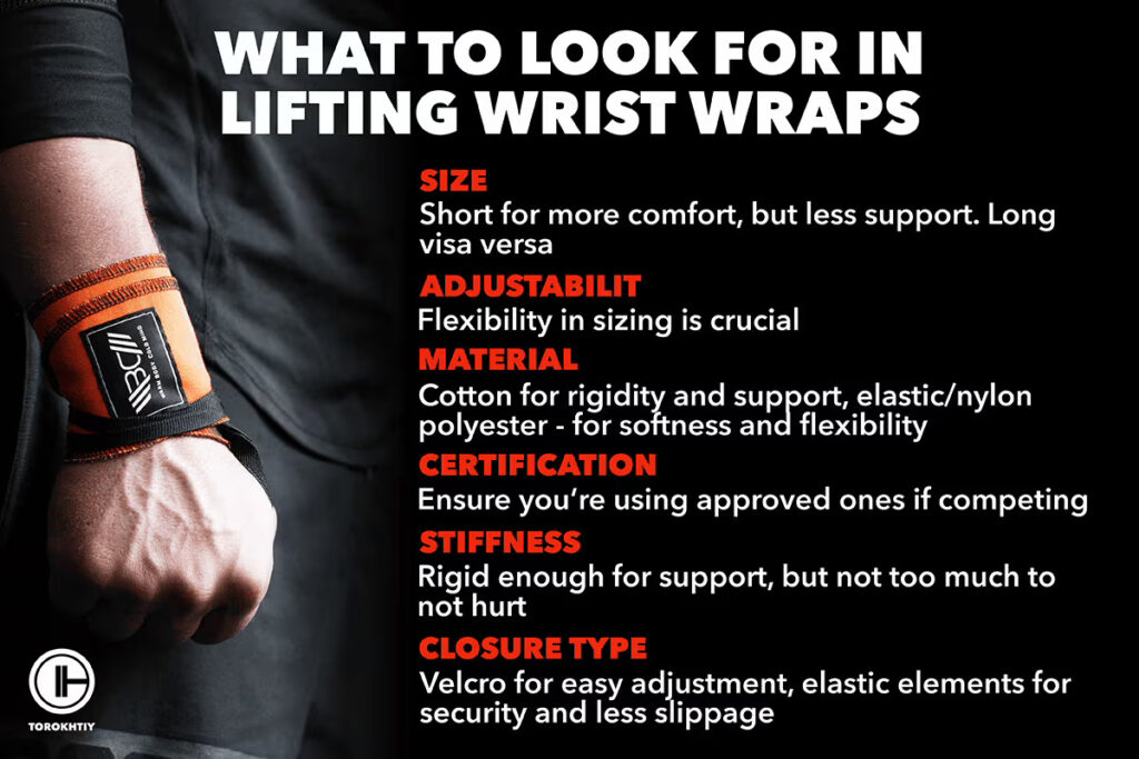 what to look for in wrist wraps