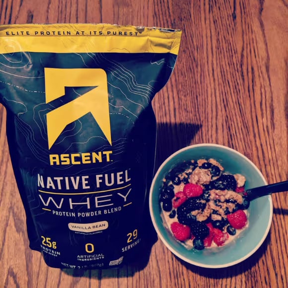 Ascent Native Fuel Whey Protein Powder instagram