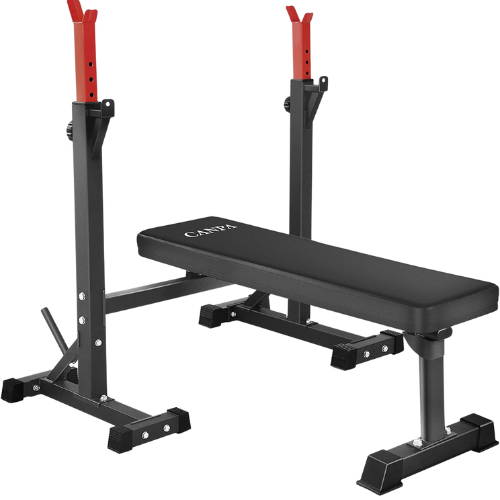 CANPA Olympic Weight Bench with Squat Rack
