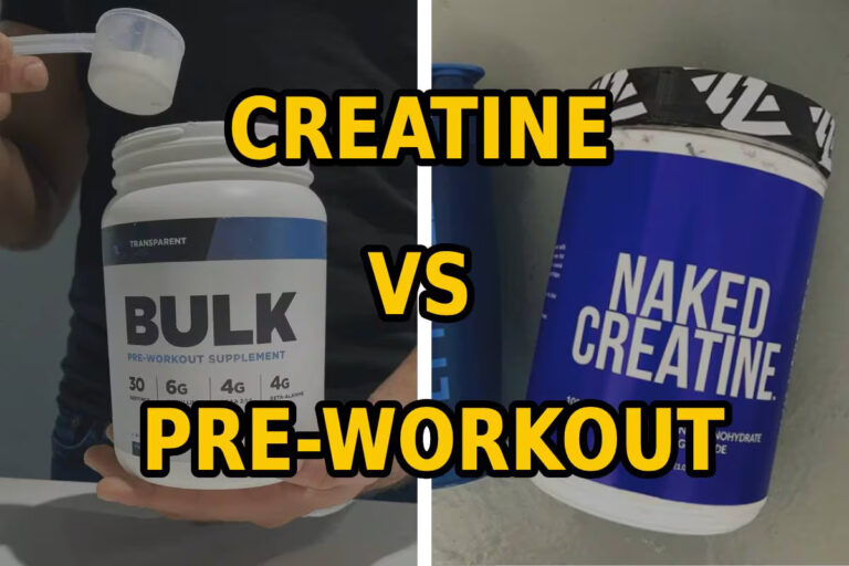 Creatine vs Pre-Workout: Should You Take One Or Both?