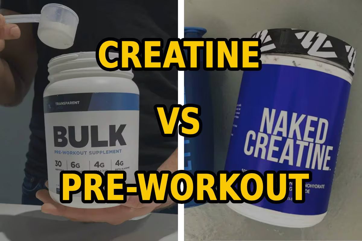 Creatine Vs PreWorkout Should You Take One Or Both?