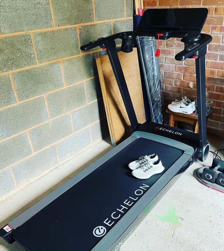 echelon treadmill at home gym