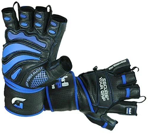 Elite Leather Gym Gloves