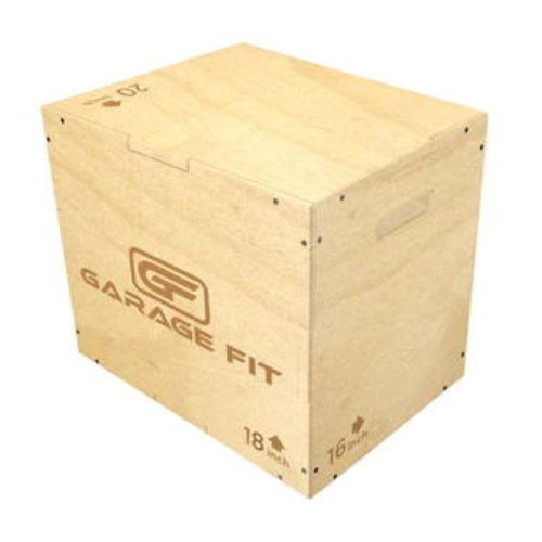 Garage Fit Wood Plyo Box