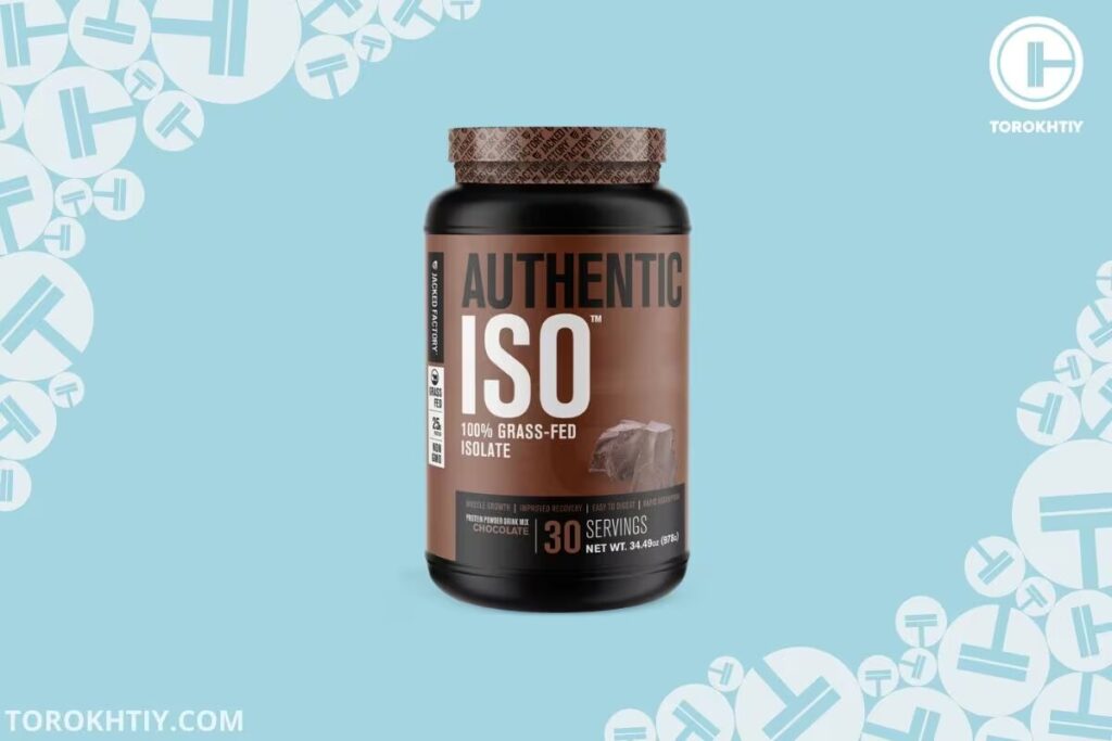 authentic iso protein bottle