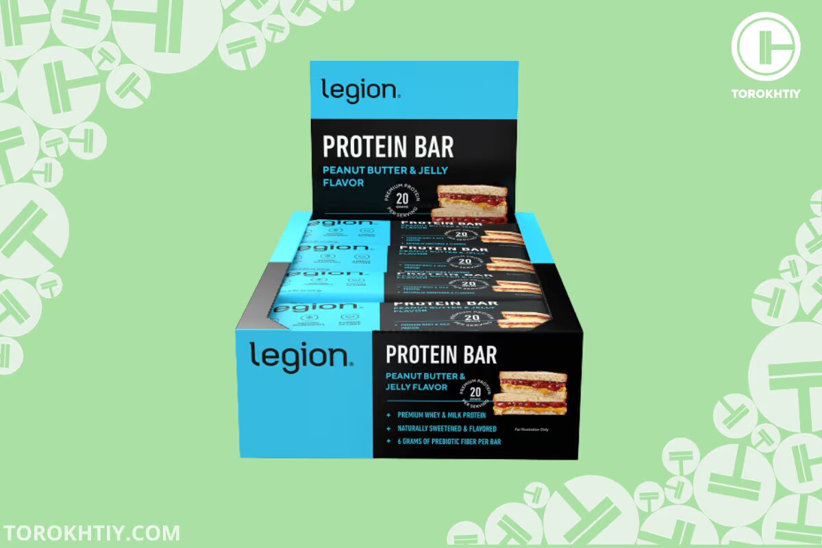 legion protein bar snacks box sample