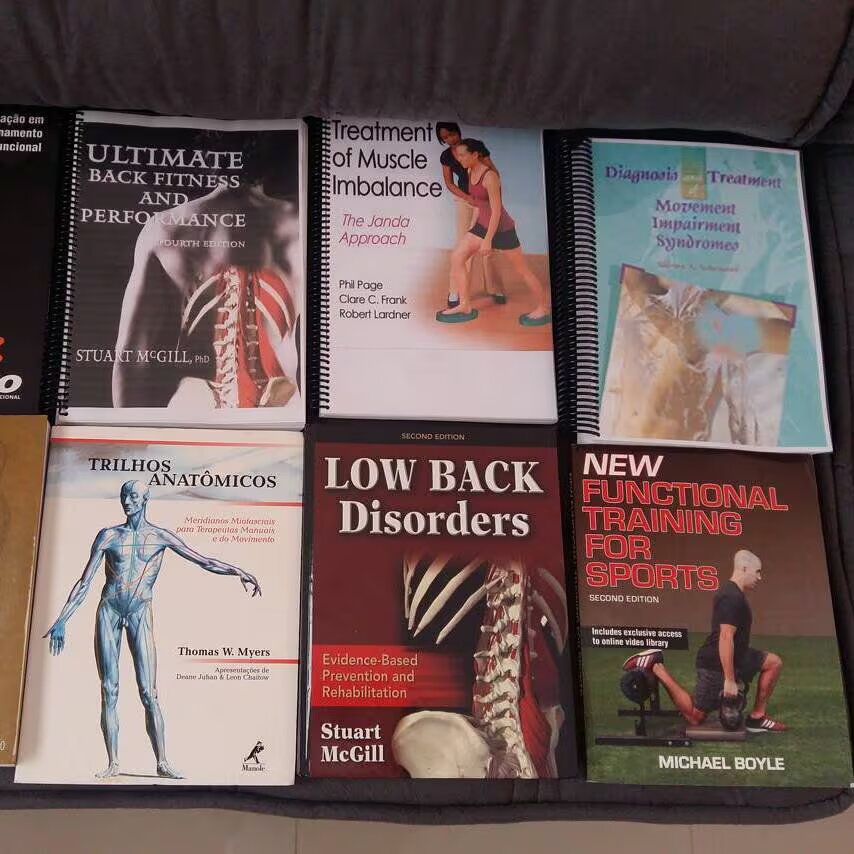 covers of training books