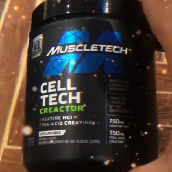 Performing MuscleTech Cell-Tech Creatine HCl