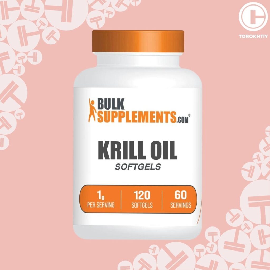 BULK SUPPLEMENTS Krill Oil