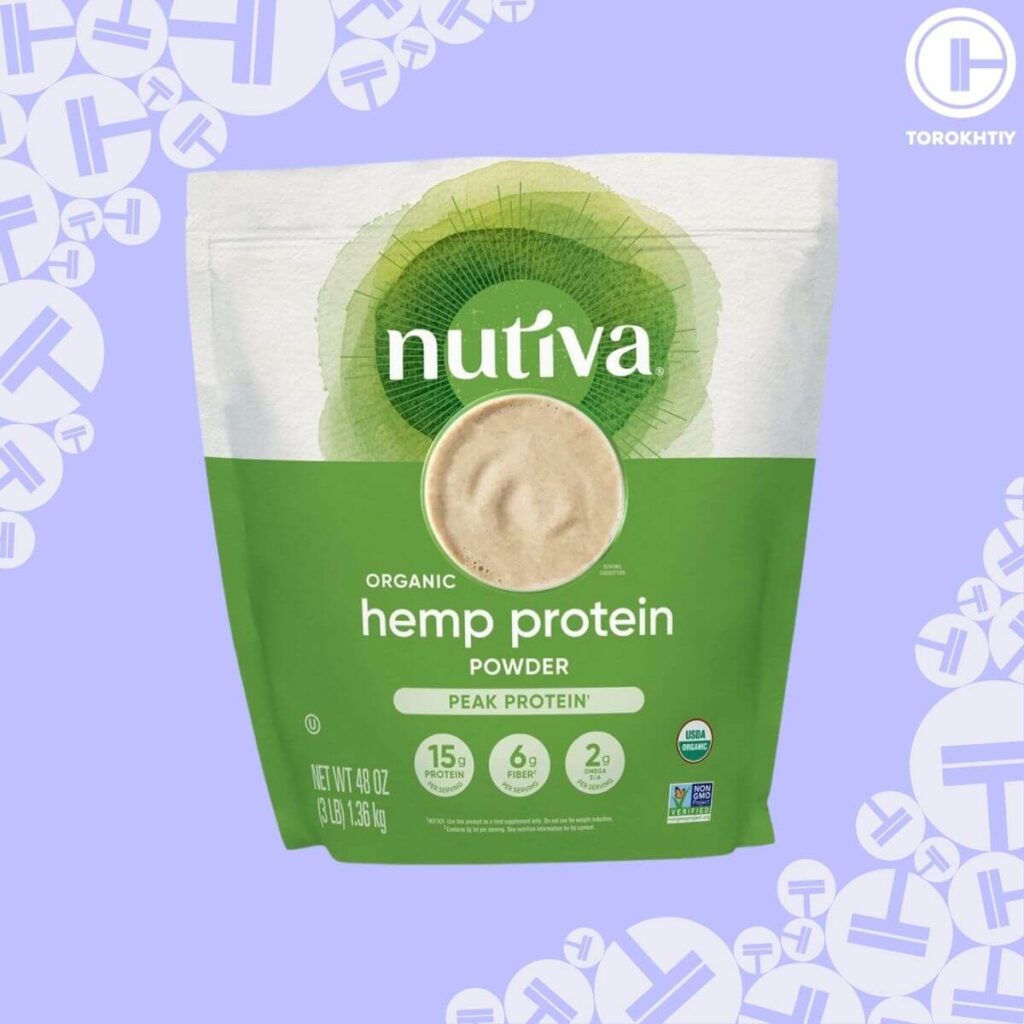 Nutiva Organic Cold-Pressed Hemp Seed Protein Powder