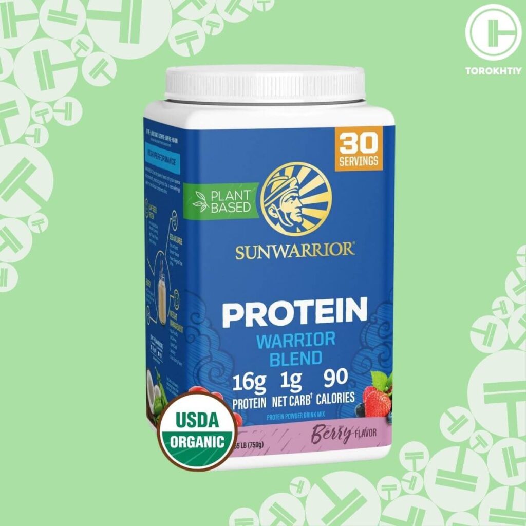Sunwarrior Vegan Protein Powder With BCAA