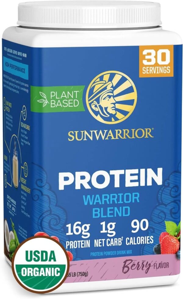 Sunwarrior Vegan Protein Powder With BCAA
