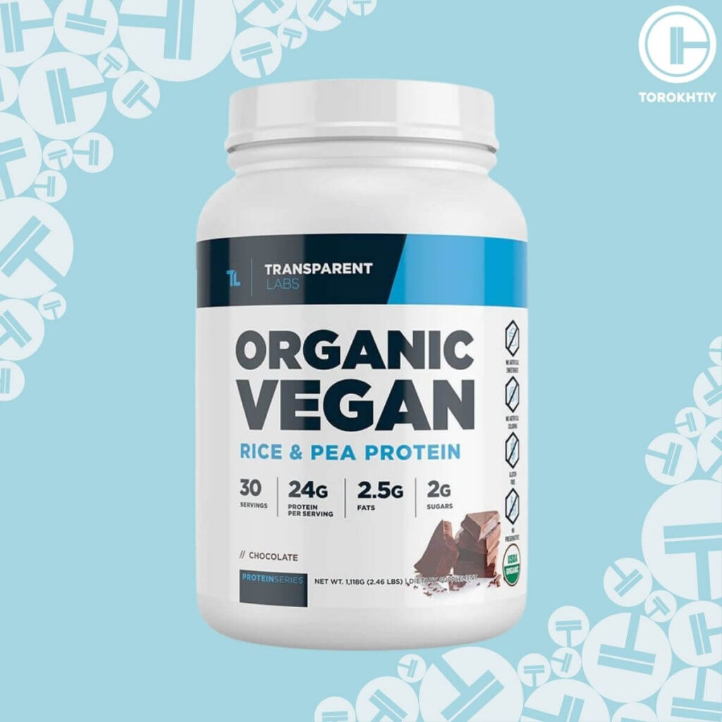 Transparent Organic Vegan Protein