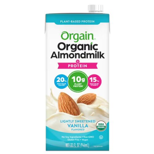 orgain organic milk pack sample
