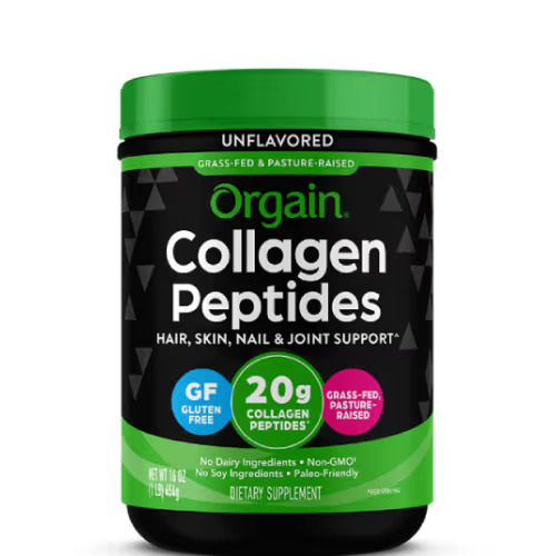 orgain collagen peptides sample