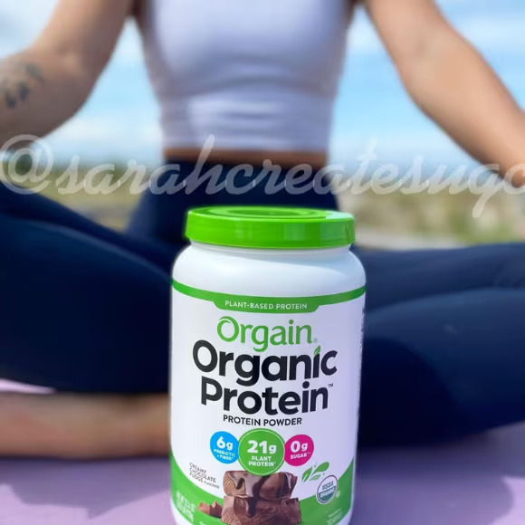 Orgain Organic Vegan Protein Powder instagram