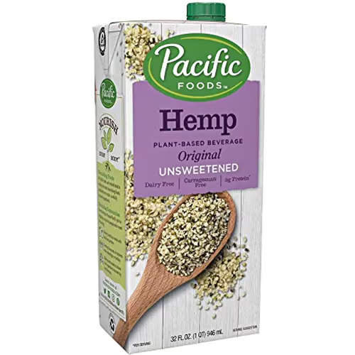 pacific hemp milk pack sample