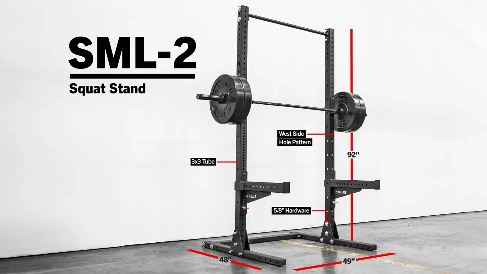 sml sqaut stand rack sample