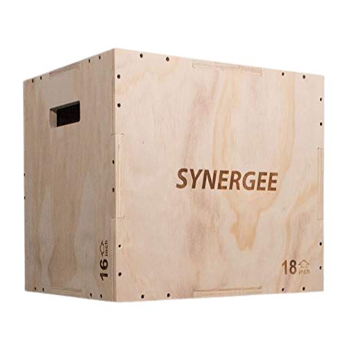 Synergee 3-in-1 Wood Plyometric Box