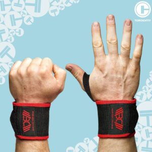 Warm Body Cold Mind's wrist wraps