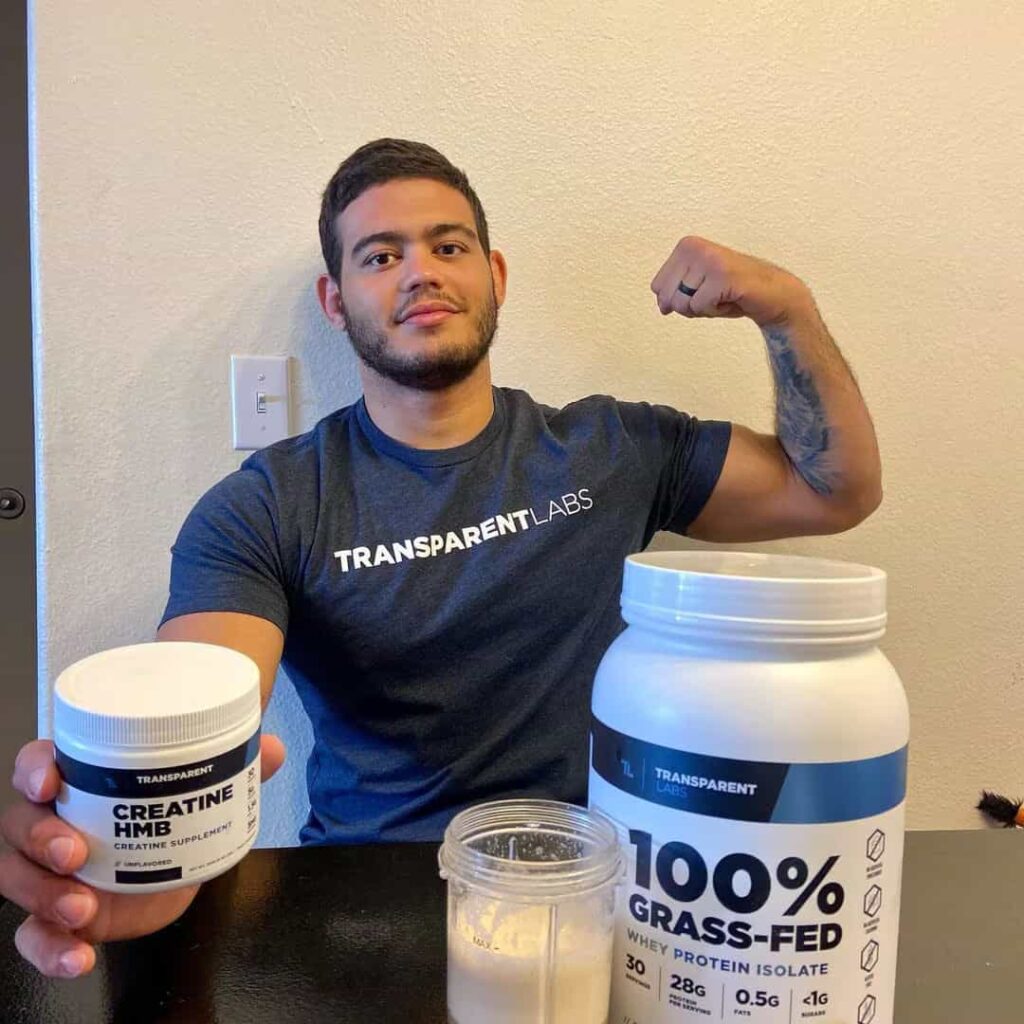 Transparent Labs Whey Protein Isolate instagram