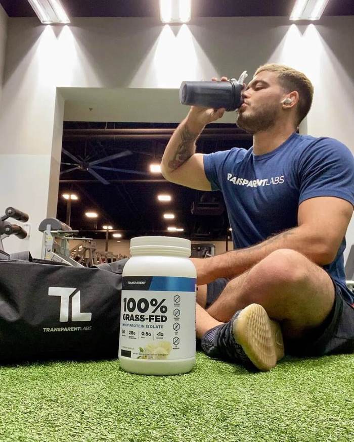 Transparent Labs Whey Protein Isolate Instagram