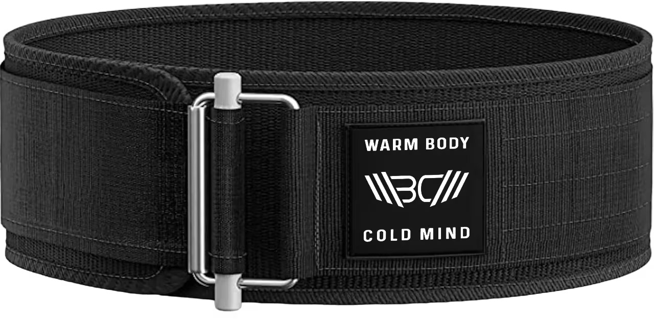 WARM BODY COLD MIND Self-Locking Weight Lifting Belt