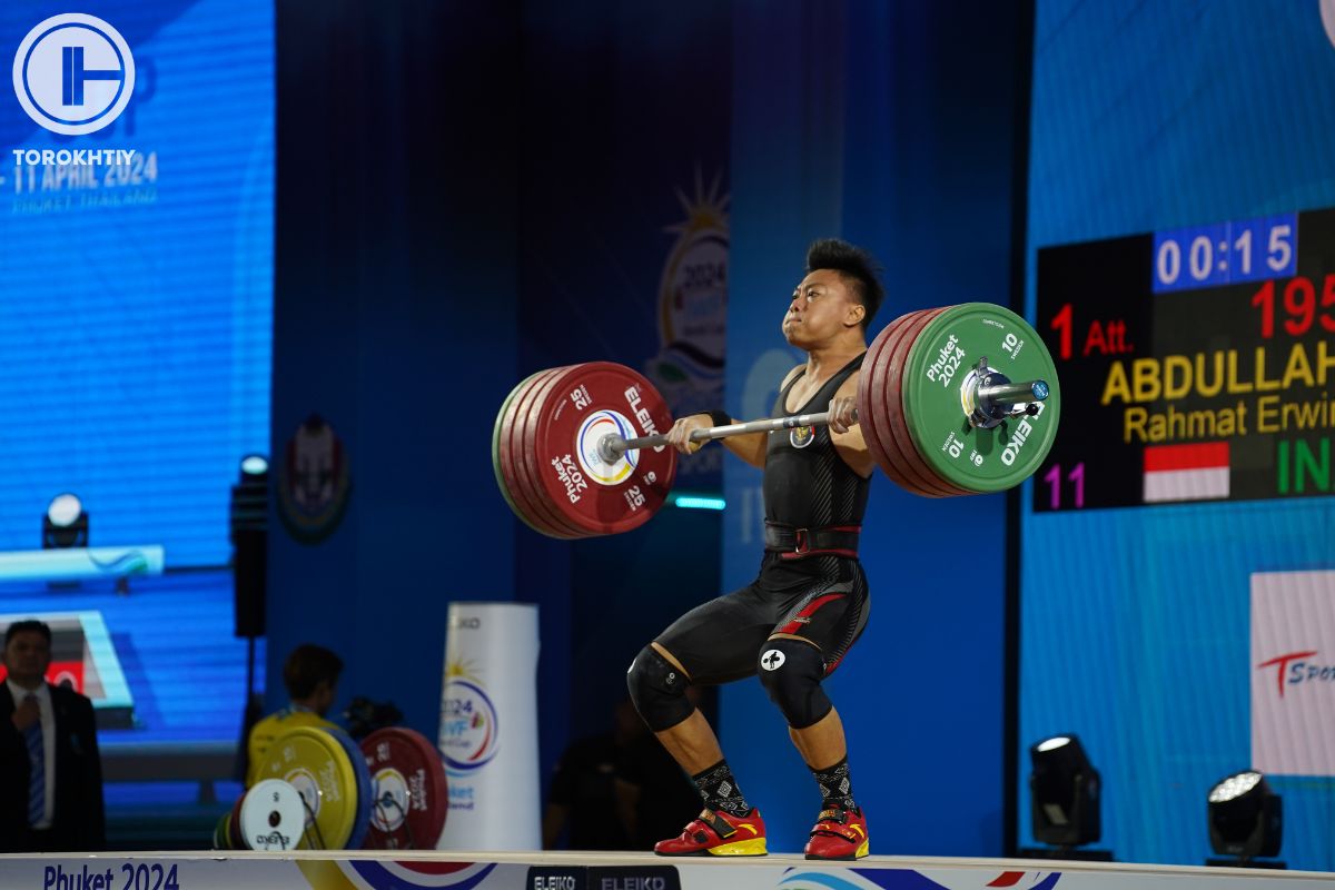 Rahmat Erwin Abdullah Won Bronze In The Men’s 73 Kg Category At The