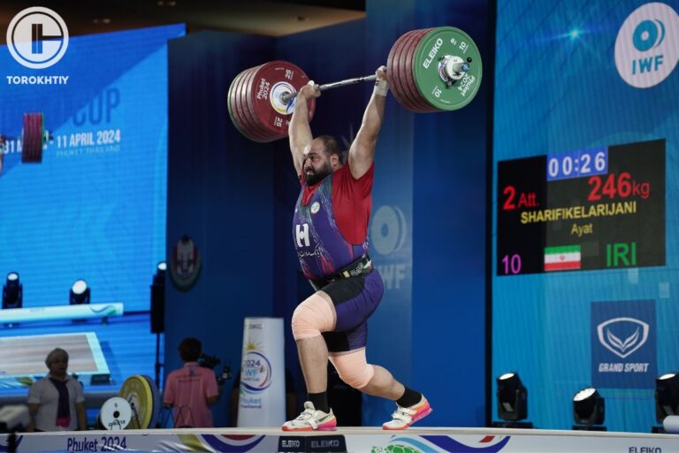 Asian Weightlifting Championships 2025: Ayat Sharifikelarijani Claims +109 kg Title in Jiangshan Showdown