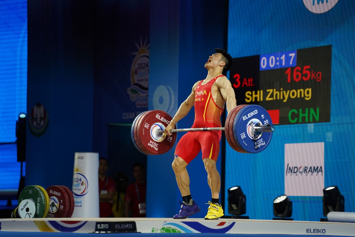 Shi Zhiyong Won Silver In The Men’s 73 Kg Category At The 2024 IWF