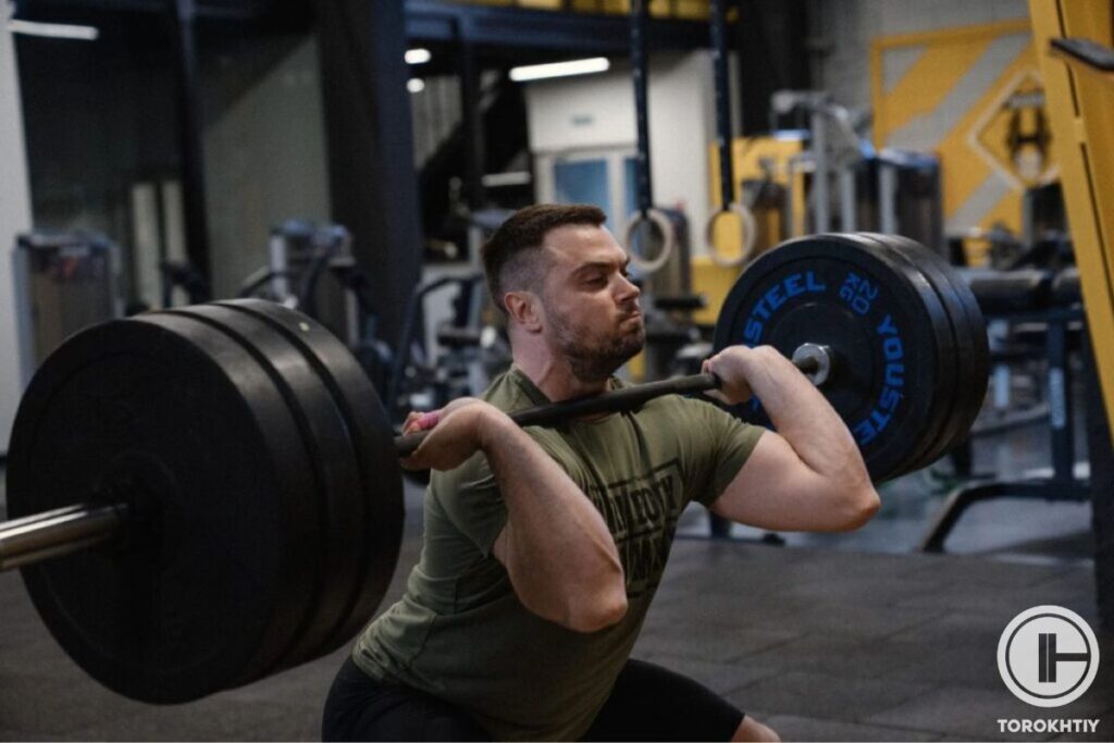 positioning for clean and jerk