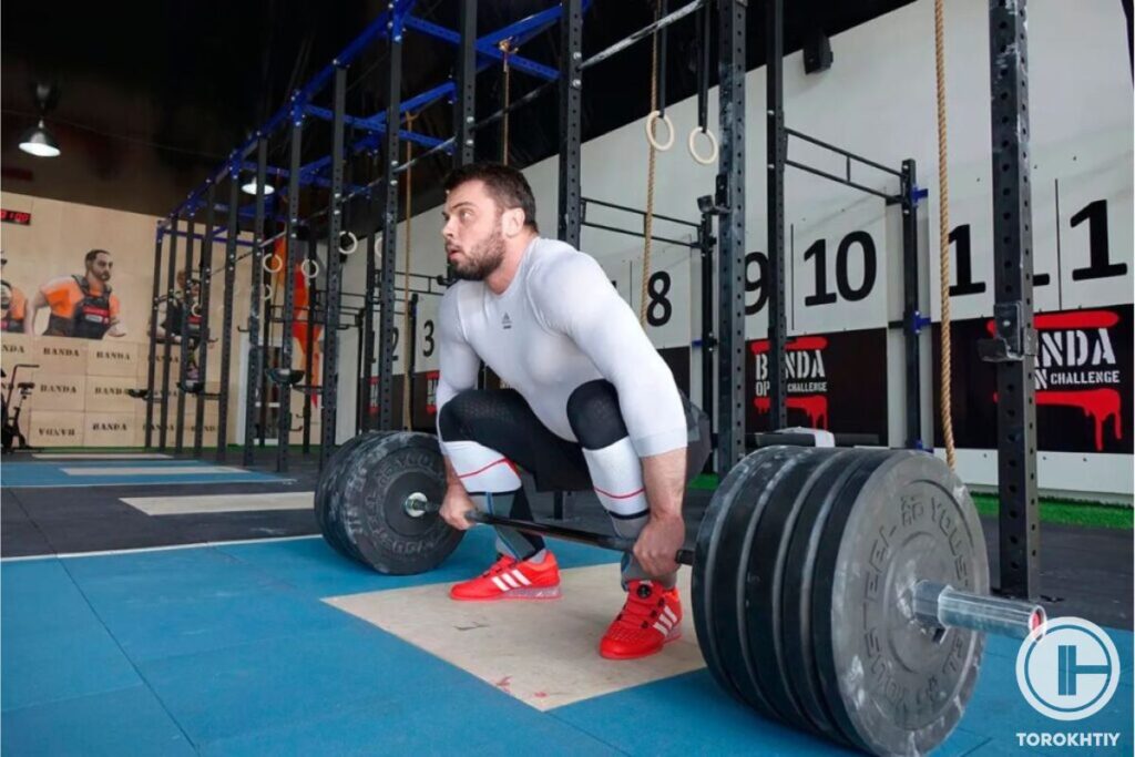 Clean and Jerk Starting Position