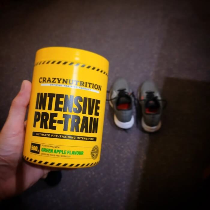 Intensive Pre-Train by Crazy Nutrition instagram