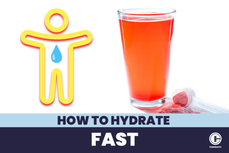 How to Hydrate Fast? Recovering from Dehydration Quickly