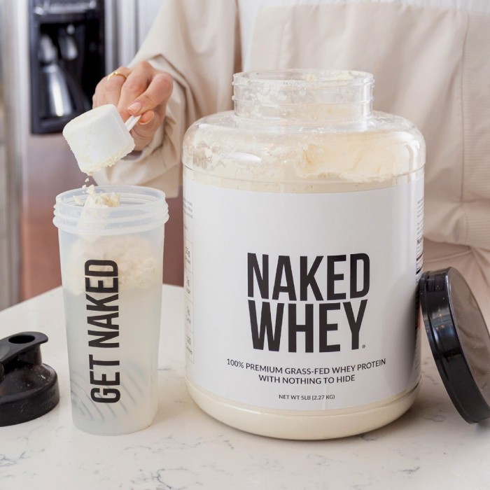 naked whey protein instagram
