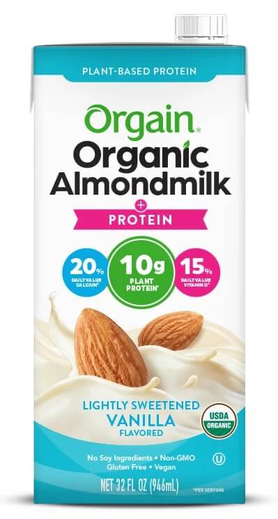 Orgain Organic Almond Milk