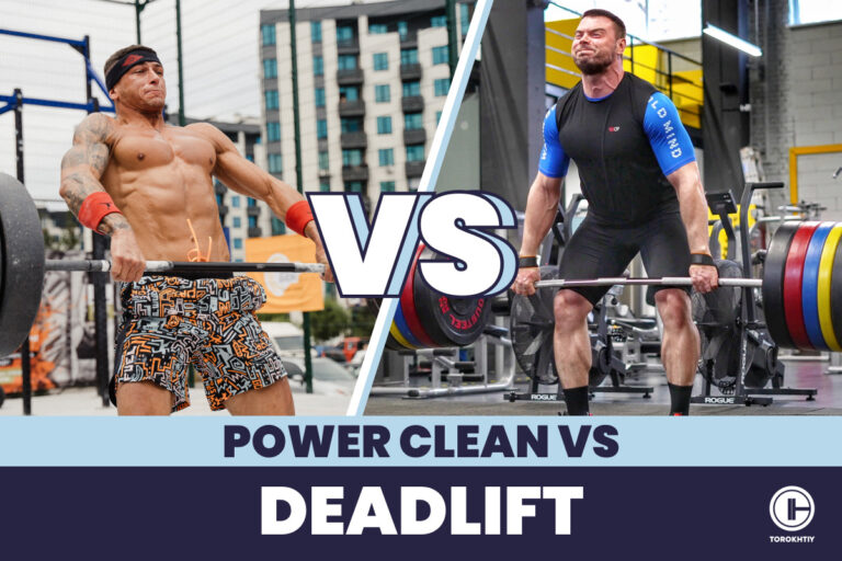 power clean vs deadlift