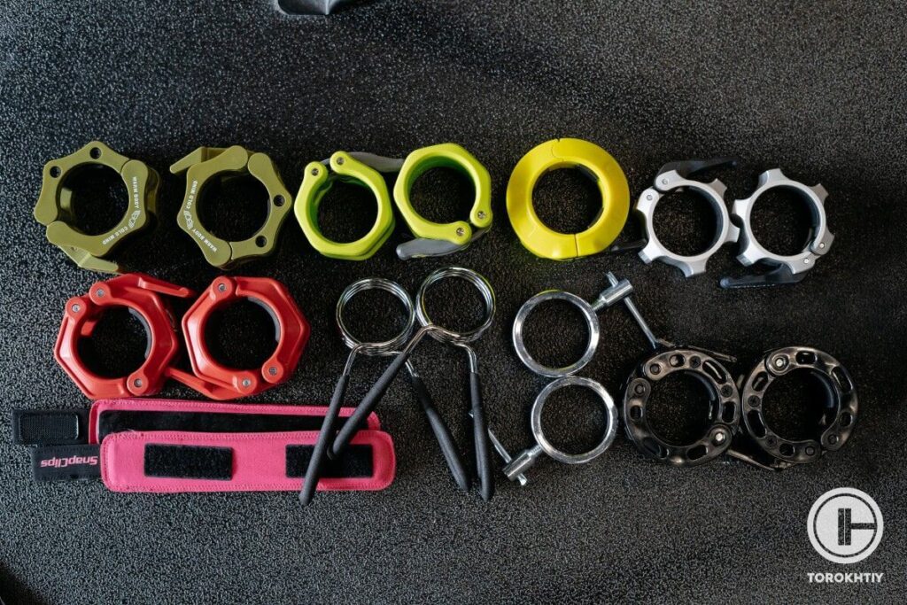 Different kinds of Barbell Collars