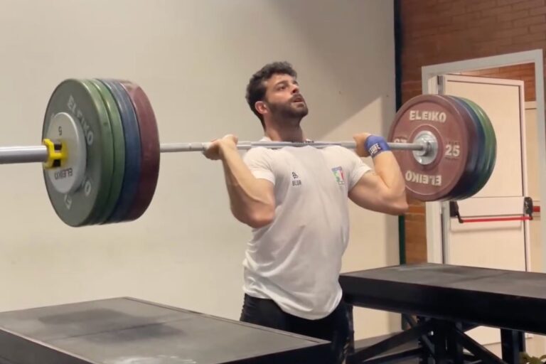 Antonino Pizzolato With an Incredible Lift in Training