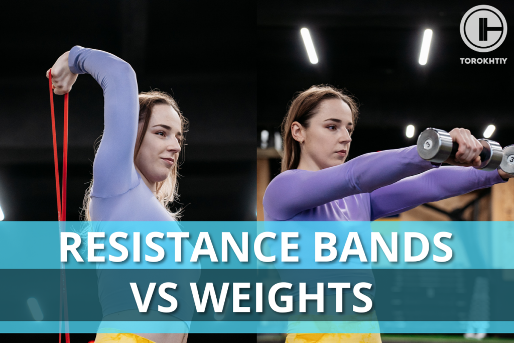 Resistance Bands vs Weights Main