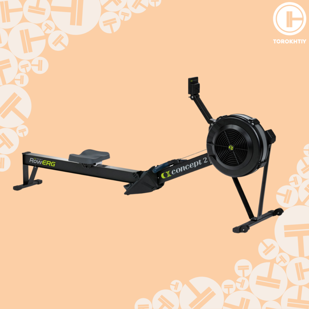 Concept2 BLACK ROWERG ROWER PM5