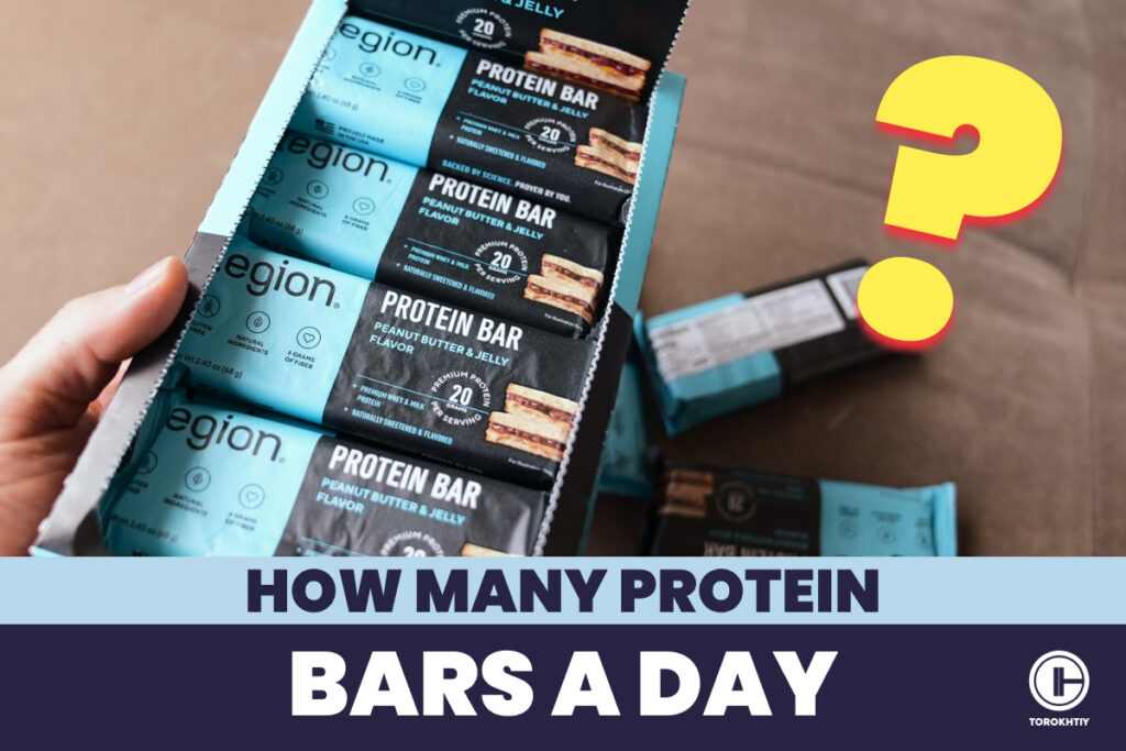 how many protein bars to eat a day