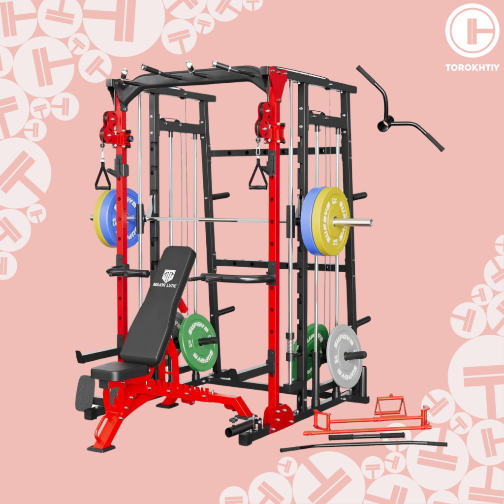 MAJOR LUTIE Smith Machine SML07 Home Gym Package-R