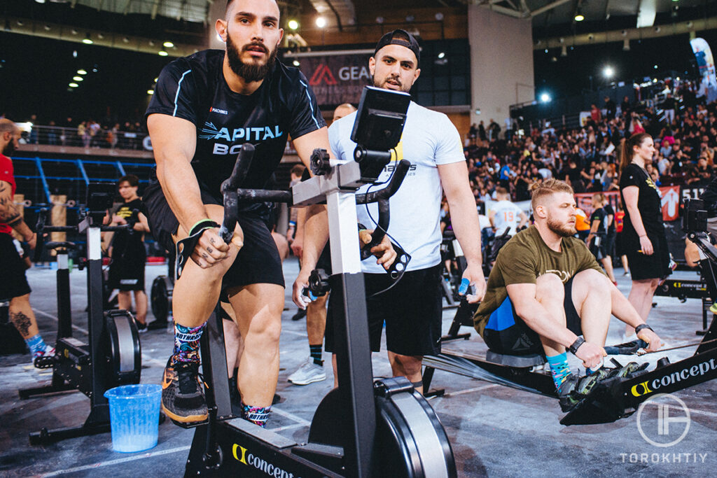 training on stationary bike