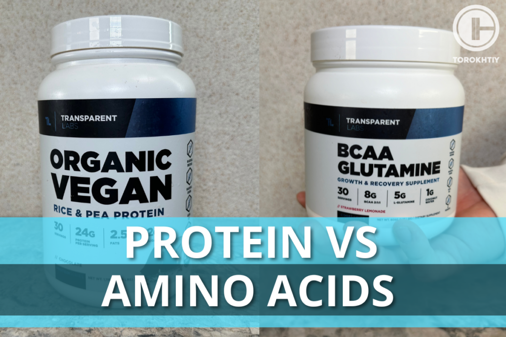Protein vs Amino Acids Main
