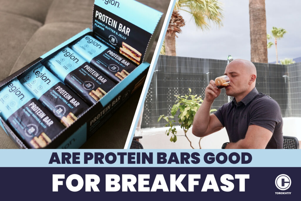 protein bars for breakfast